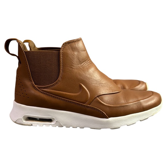 Nike Air Max Thea Mid Chelsea Boot Sneakers Ale Brown Sail Women’s 8.5 859550 - Picture 1 of 9